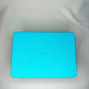 New La Mer Cosmetic Box. Luxurious Light Tiffany blue color.